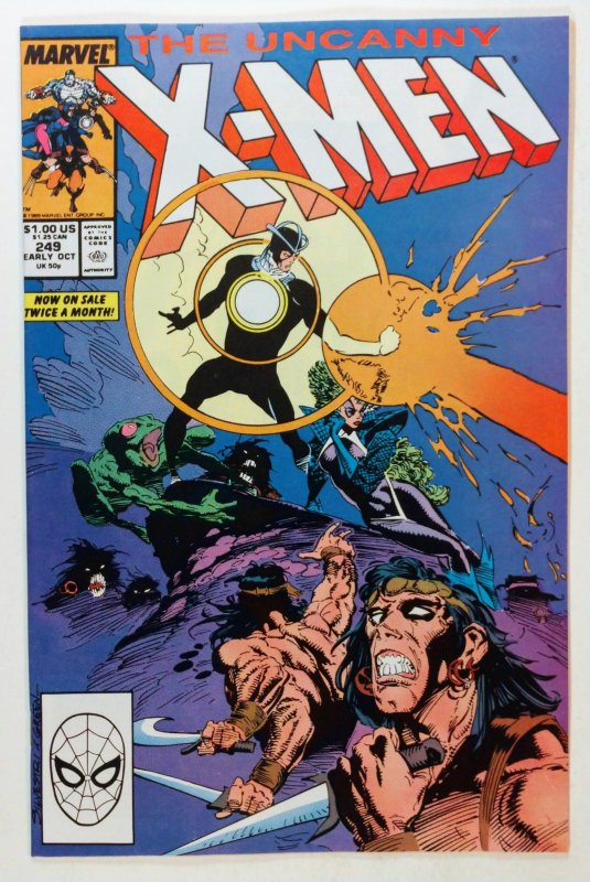 The Uncanny X-Men #249 (1989) 1st appearance of Whiteout