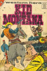 Kid Montana #12 GD ; Charlton | low grade comic May 1958 Native Americans