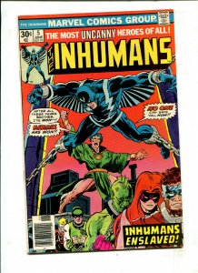 INHUMANS #5 1976 MARVEL (8.0) INHUMANS ENSLAVED!