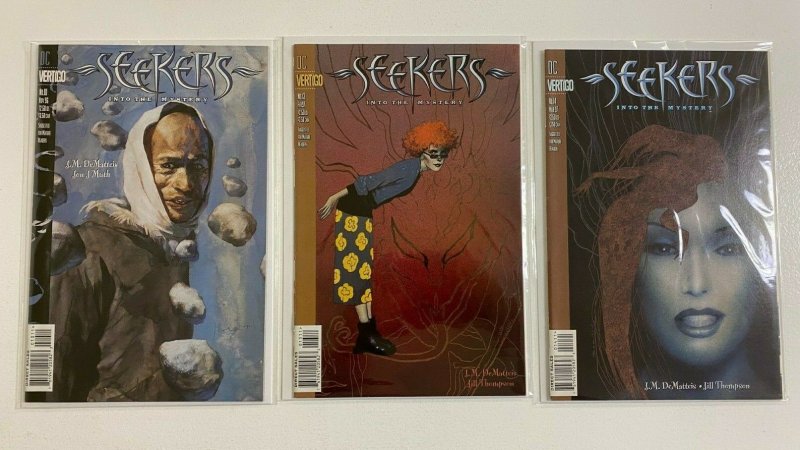 Seekers into the Mystery run #1-14 DC 11 different books 8.0 VF (1996-'97) 