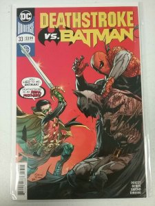 Deathstroke vs Batman #33 DC Universe Comic NW88