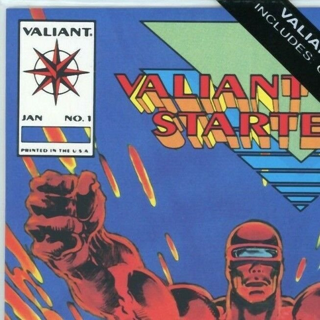 Valiant Vision Starter Kit #1 w/ Glasses Comic & Poster 1994 Original Sealed