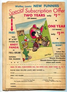 New Funnies #138 1948-Woody Woodpecker-Andy Panda