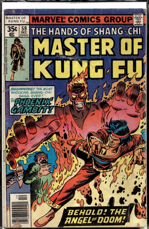 Master of Kung Fu #59 (1977) Master of Kung Fu / Shang-Chi