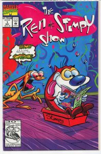 The Ren & Stimpy Show #1 Third Print Cover (1992) Ren & Stimpy