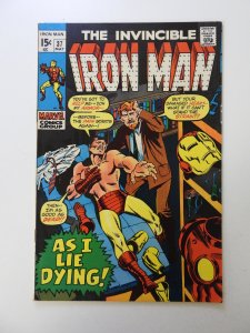 Iron Man #37 (1971) VF condition