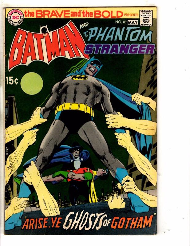 Brave & The Bold # 89 FN DC Comic Book Batman Superman Hawkman Flash Arrow JG1