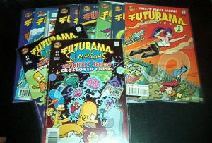 Futurama Comics Comic Book Lot   