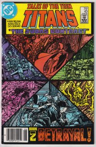 Tales of the Teen Titans #43 (1984) Teen Titans MARK JEWELERS VARIANT
