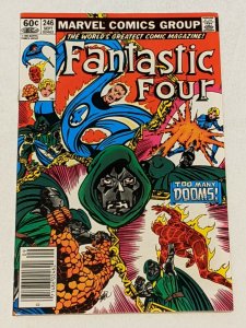 Fantastic Four #246 (Sept 1982, Marvel) F/VF 7.0 Doctor Doom appearance 