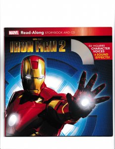 IRON MAN 2 (2016) MARVEL PRESS | SOFTCOVER | READ ALONG STORYBOOK W/ CD | NEW