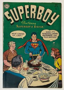 (1954) SUPERBOY #36 “Superboy’s Sister”