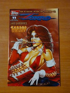 Zorro #11 Lady Rawhide Cover ~ NEAR MINT NM ~ 1994 Topps Comics