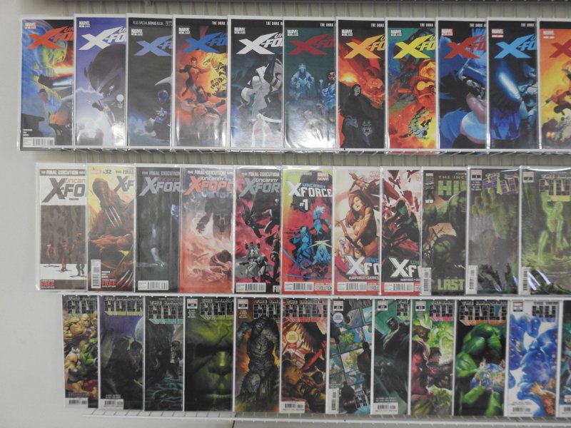 Huge Lot 160+ Comics W/ Hulk, Moon Knight, X-Force, +More! Avg VF+ Condition!