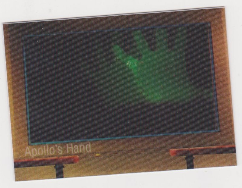 1996 Star Trek 30 Years Motion Card #M1 Apollo's Hand