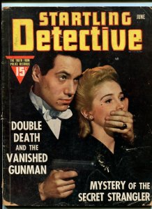 MAG: Startling Detective Magazine June 1943- Mystery of the Secret Strangler