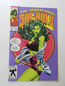 The Sensational She-Hulk #43 (1992) VG+ Condition piece missing bc