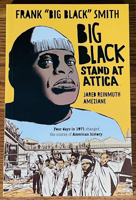 BIG BLACK STAND AT ATTICA Comic Book REVIEW COPY NM BOOM Lives Matter BLM Prison