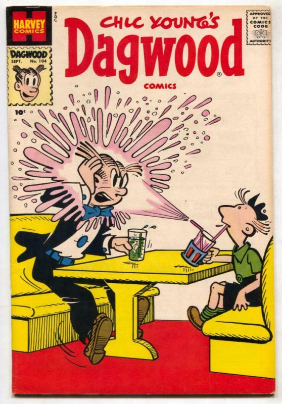 Dagwood #104 1959- Harvey comics- high grade VF+