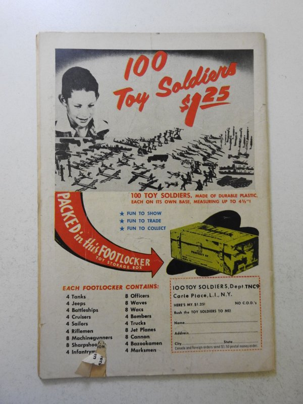 Mystery in Space #77 (1962) VG- Condition 1 in tear through book,