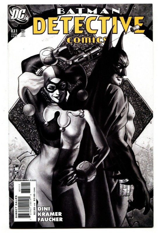 Detective Comics #831 comic book-HARLEY QUINN cover--batman