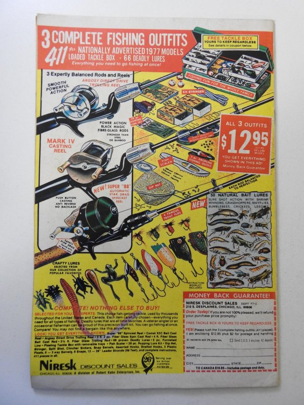 The X-Men #105 (1977) VG Condition centerfold detached top staple