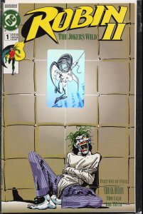 Robin II: The Joker's Wild! #1 Straight Jacket Cover (1991)