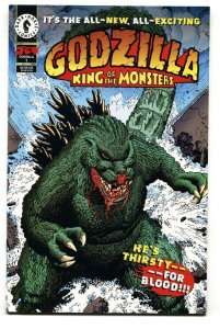 Godzilla #1 1995 comic book Dark Horse NM-