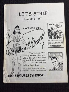 2015 LET'S STRIP Fanzine #87 VG 4.0 Wonder Woman / Superman