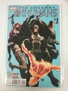 Th Uncanny Inhumans #1 Marvel Comic  2015 NW69