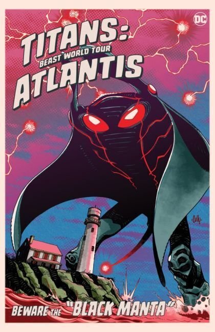 Titans: Beast World Tour - Atlantis #1 (One Shot) Cover C Cully Hamner Card Stoc