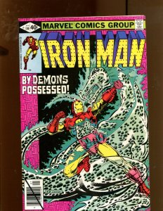 Iron Man #130 - Bob Layton Cover Art! (8.5/9.0) 1980