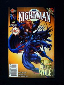 Night Man #2  Marvel Comics 1995 Vf/Nm