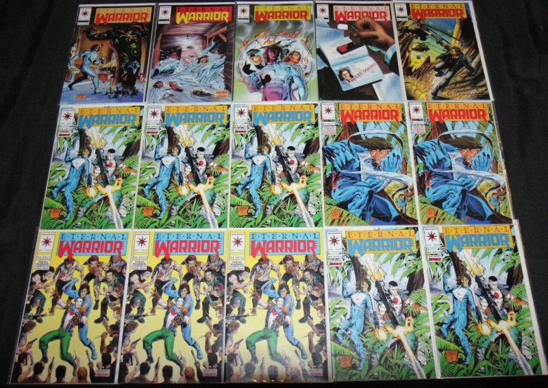 ETERNAL WARRIOR LOT/RUN 41PC (VF-NM)