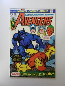 The Avengers #136 (1975) VF- condition overspray