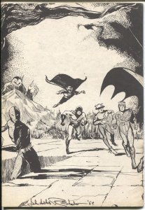 Collector's Handbook #4 1968-SFCA-Superheroes info-limited-VF-