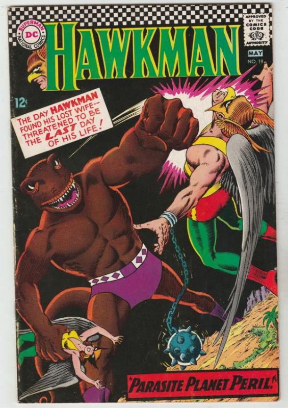 Hawkman #19 (May-67) VF+ High-Grade Hawkman