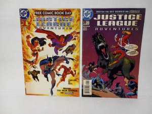 JUSTICE LEAGUE ADVENTURES  FCBD EDITION + #25 - FREE SHIPPING