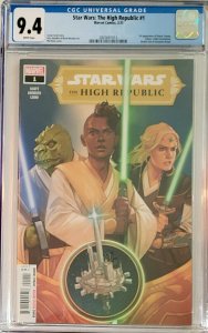 Star Wars High Republic #1 CGC 9.4 (Marvel 2021) 1st issue 1st app Keeve Trennis
