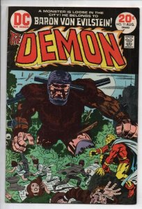DEMON #11, FN-, Jack Kirby, 4th World, Evilstein, 1972, more JK in store