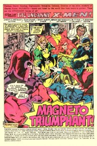 X-MEN #111-113 (June1978) 8.0 VF Claremont/Byrne/Austin. 3-issue Arc! MAGNETO!