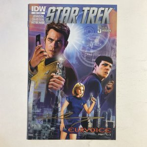 Star Trek 43 2015 Signed by Joe Corroney IDW NM near mint