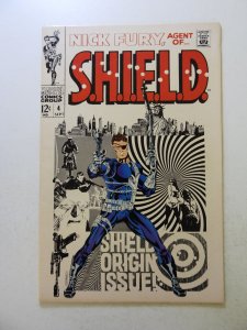 Nick Fury, Agent of SHIELD #4 (1968) VF- condition