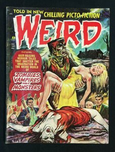 WEIRD DEC 1971 SKYWALD EERIE PUBLICATION  VG