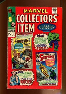 Marvel Collectors Item Classics #10 - Jack Kirby Art! (4.5) 1967