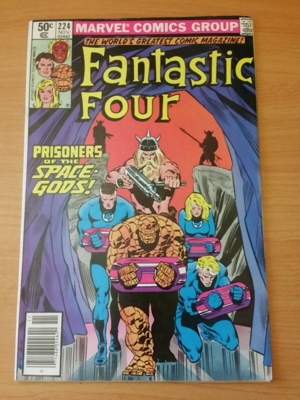 Fantastic Four #224 Newsstand Edition ~ VERY FINE - NEAR MINT NM ~ 1980 MARVEL