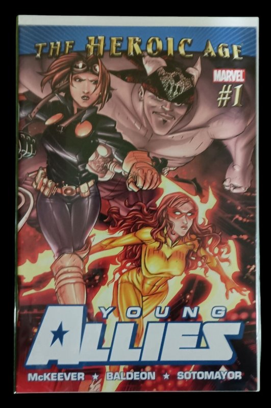Young Allies #1-6 Run Lot McKeever Baldeon Sotomayer Marvel Comics 2010 VF