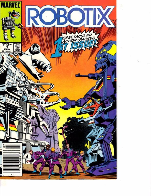Lot Of 2 Marvel Comic Books Rawhide Kid #105 and Robotix # 1  ON6