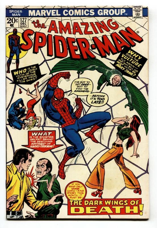 Amazing Spider-Man #127 comic book 1973- Marvel Bronze Age FN-