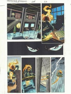 Spectacular Spider-Man #248 p.22 Color Guide Art - Jack O'Lantern by John Kalisz